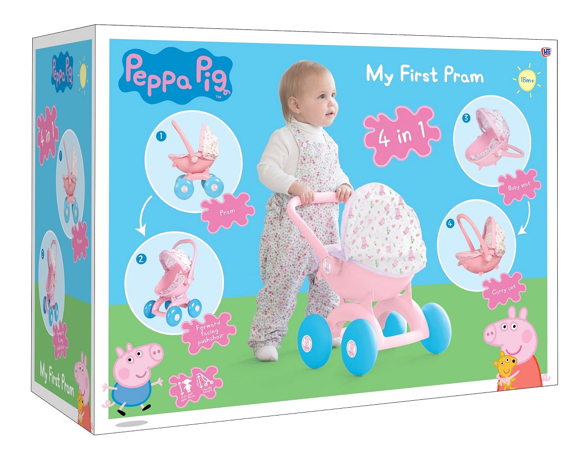 PEPPA PIG mój pierwszy wózek 4w1 1423558