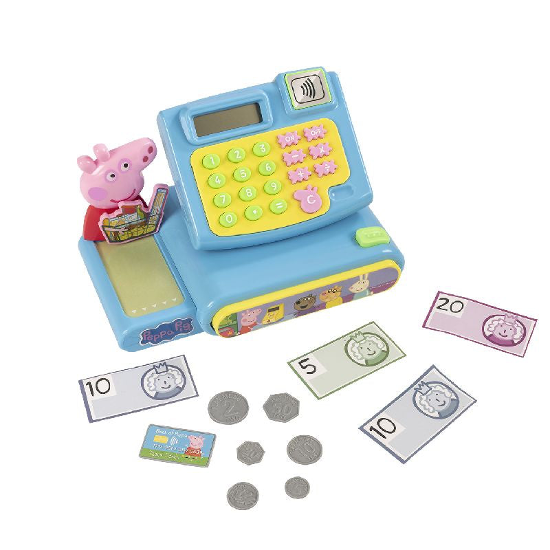 PEPPA PIG sklep zestaw kasa+koszyk 1684698 69810/2