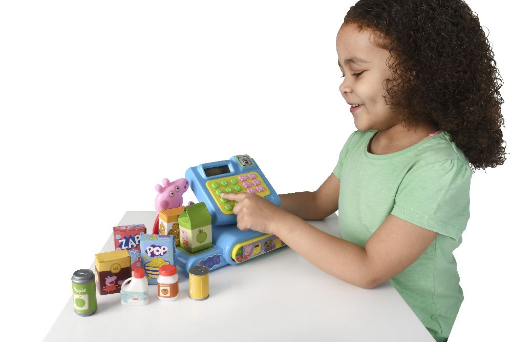 PEPPA PIG sklep zestaw kasa+koszyk 1684698 69810/2