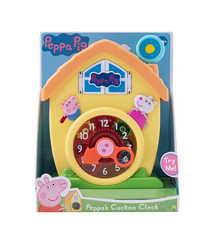 Peppa pig zegar z kukułką