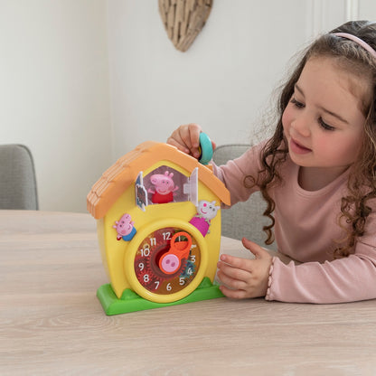 Peppa pig zegar z kukułką