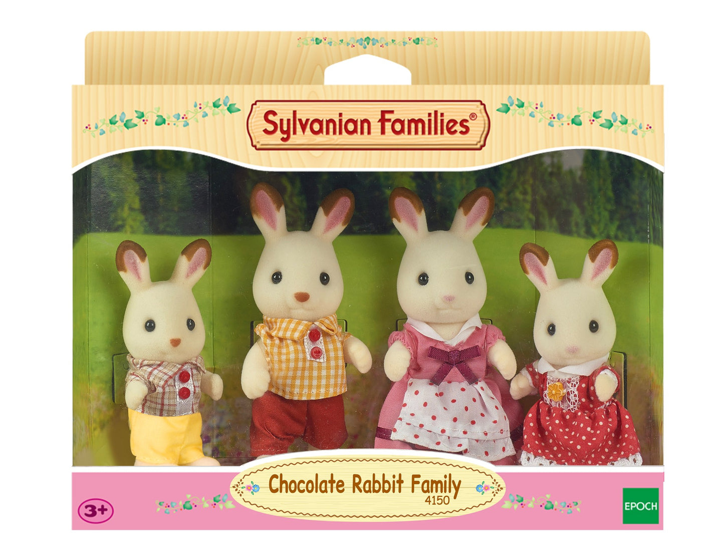 SYLVANIAN Rodzina królików z czekol.uszkami 04150