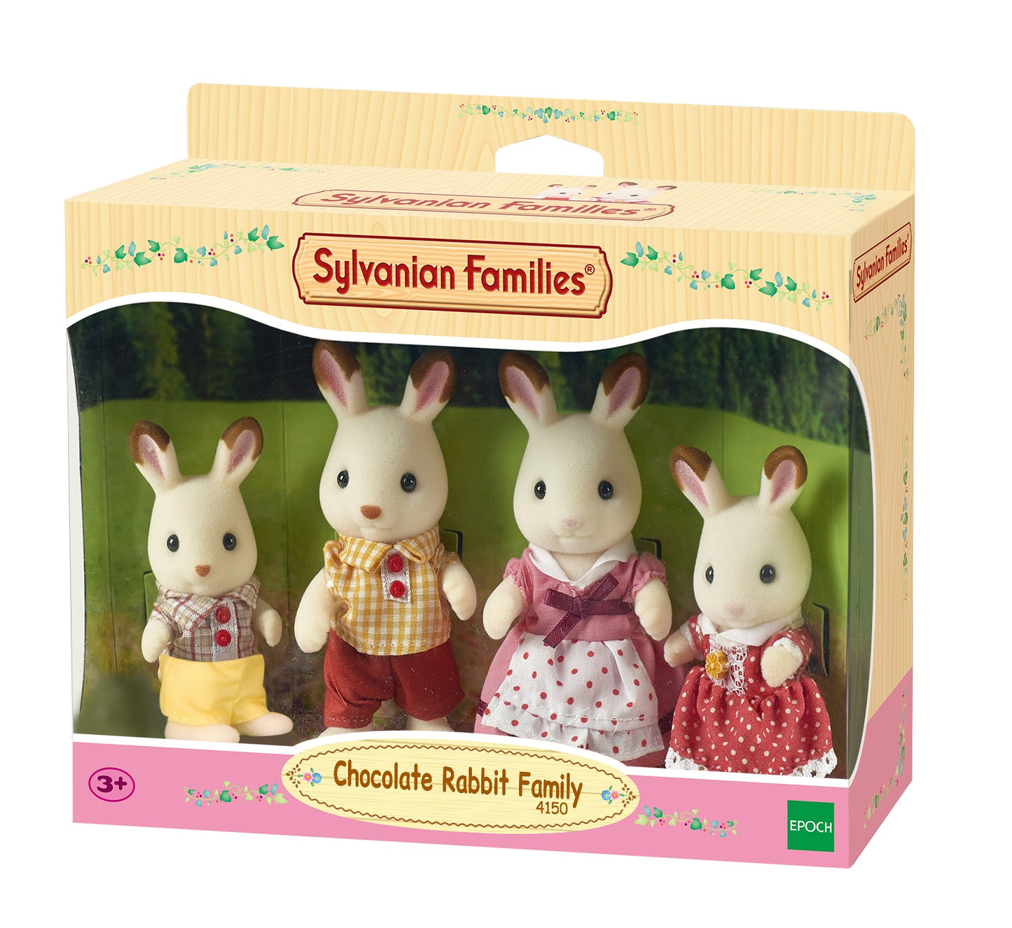 SYLVANIAN Rodzina królików z czekol.uszkami 04150