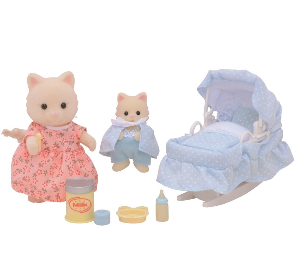 SYLVANIAN Noworodek z mamą i wyprawką 04333