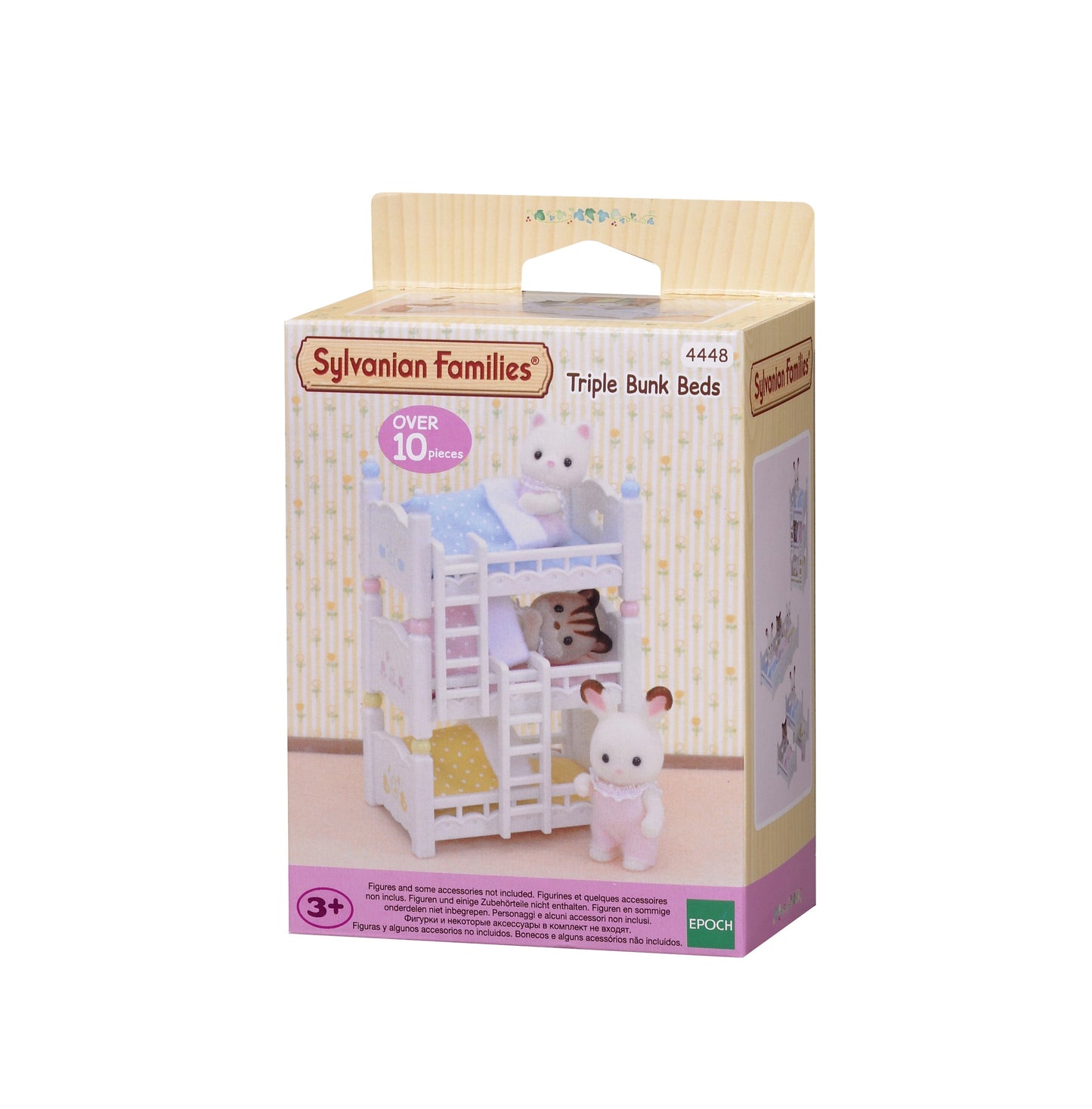 SYLVANIAN Potrójne łóżko piętrowe 04448 44483