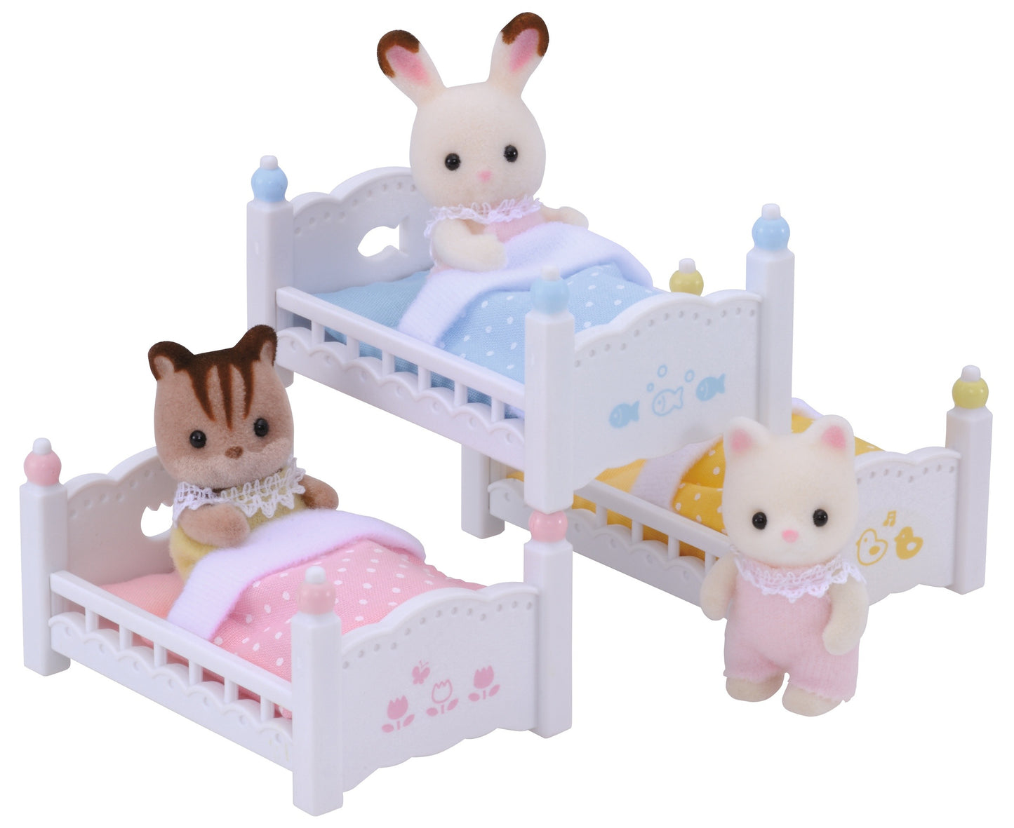 SYLVANIAN Potrójne łóżko piętrowe 04448 44483