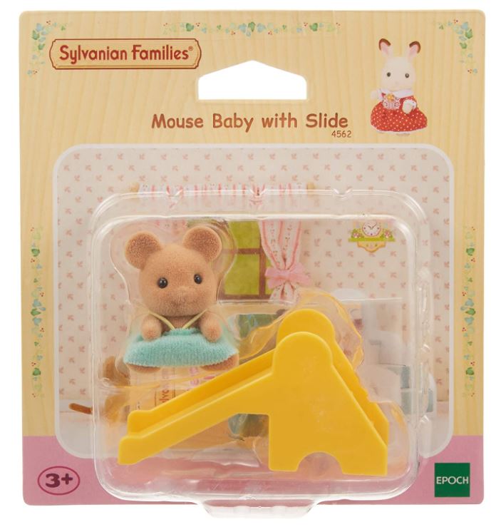 SYLVANIAN Baby myszka ze zjeżdżalnią 04562