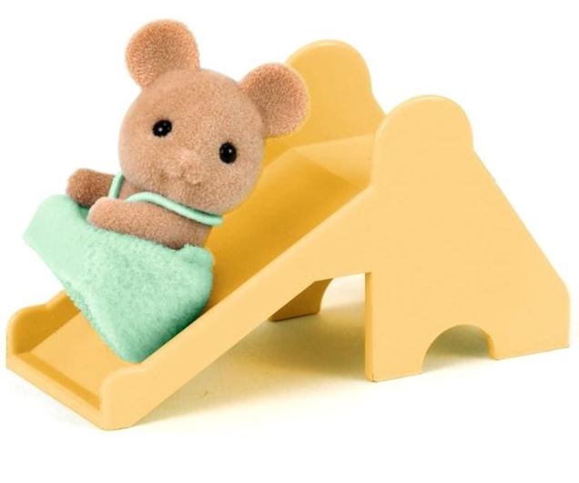 SYLVANIAN Baby myszka ze zjeżdżalnią 04562