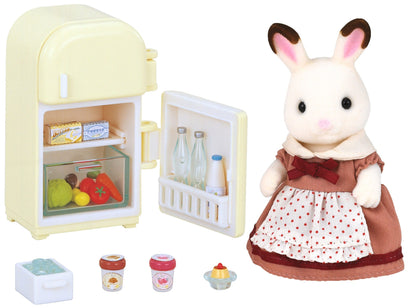 SYLVANIAN Zestaw z mamą królików+lodówka 05014