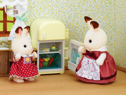 SYLVANIAN Zestaw z mamą królików+lodówka 05014