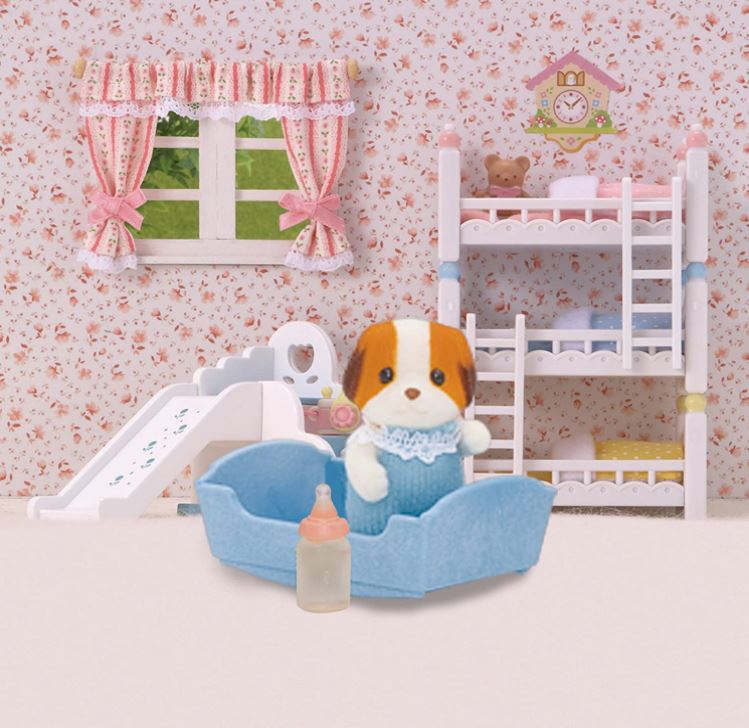 SYLVANIAN Dziecko łaciatych piesków 05070