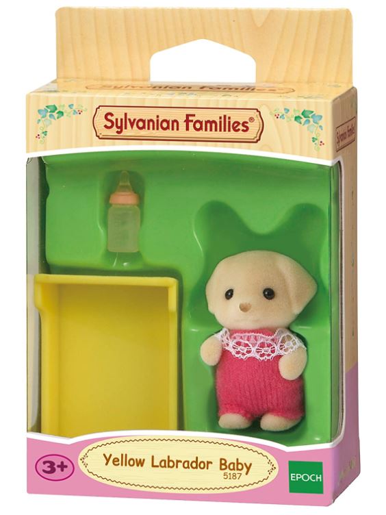 SYLVANIAN Dziecko biszkoptowych labradorów 05187