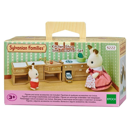 SYLVANIAN Zestaw kuchenny kuchenka+zlew+blat 05222