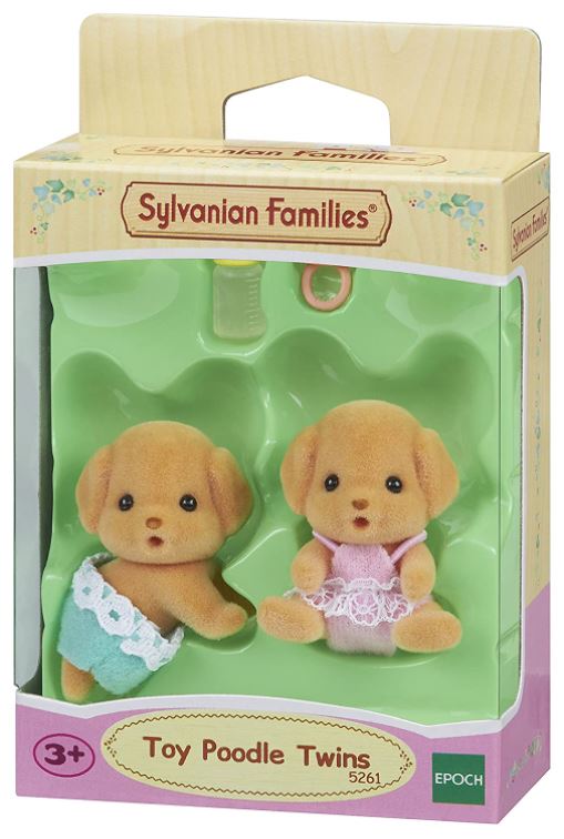 SYLVANIAN Bliźniaki pudli 05261