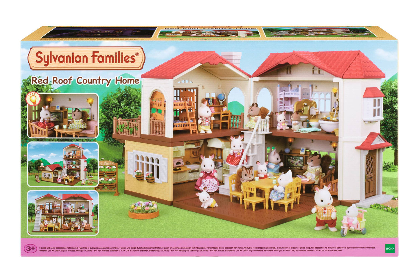 SYLVANIAN Miejski domek z oświetleniem 05302