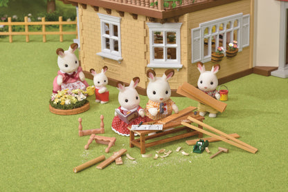 SYLVANIAN Miejski domek z oświetleniem 05302