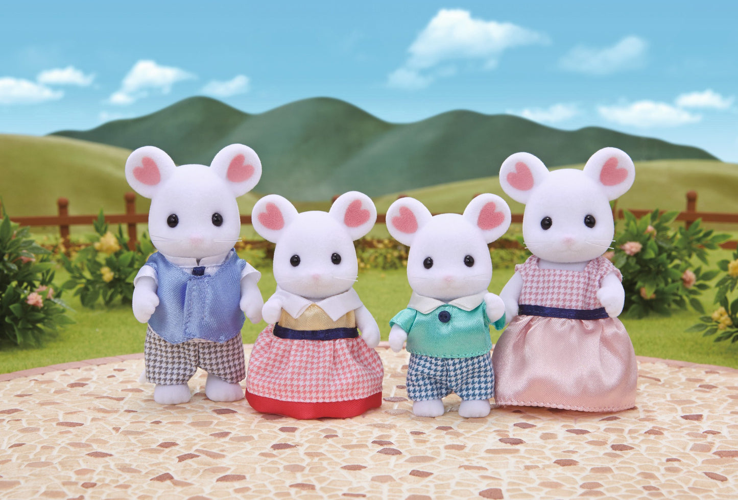 SYLVANIAN Rodzina Piankowych Myszek 05308