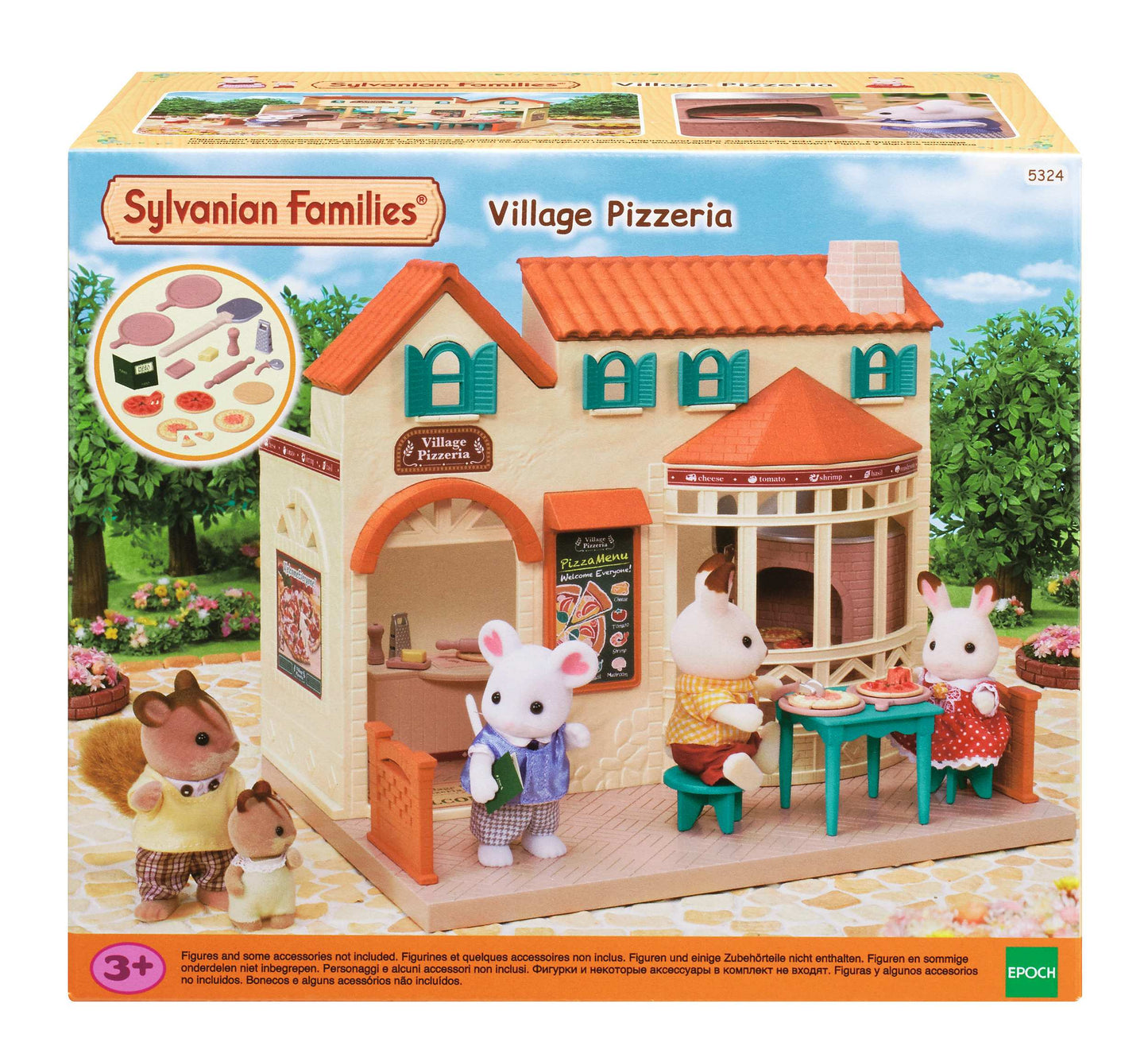 SYLVANIAN Pizzeria z ceglanym piecem 05324