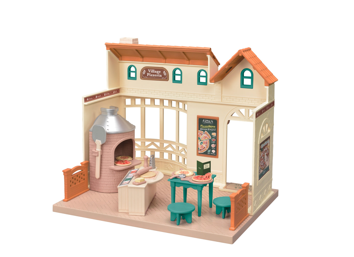 SYLVANIAN Pizzeria z ceglanym piecem 05324