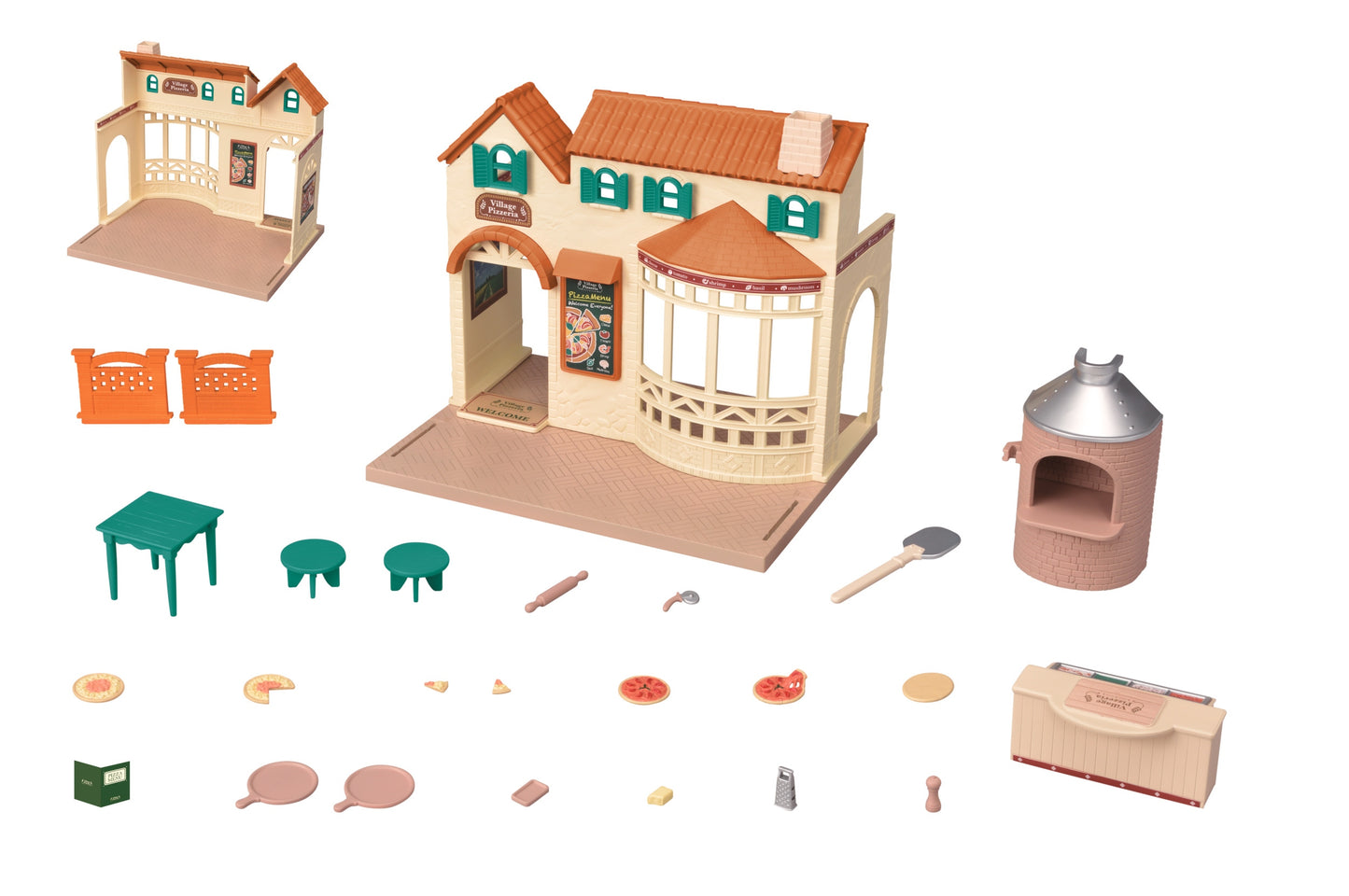 SYLVANIAN Pizzeria z ceglanym piecem 05324