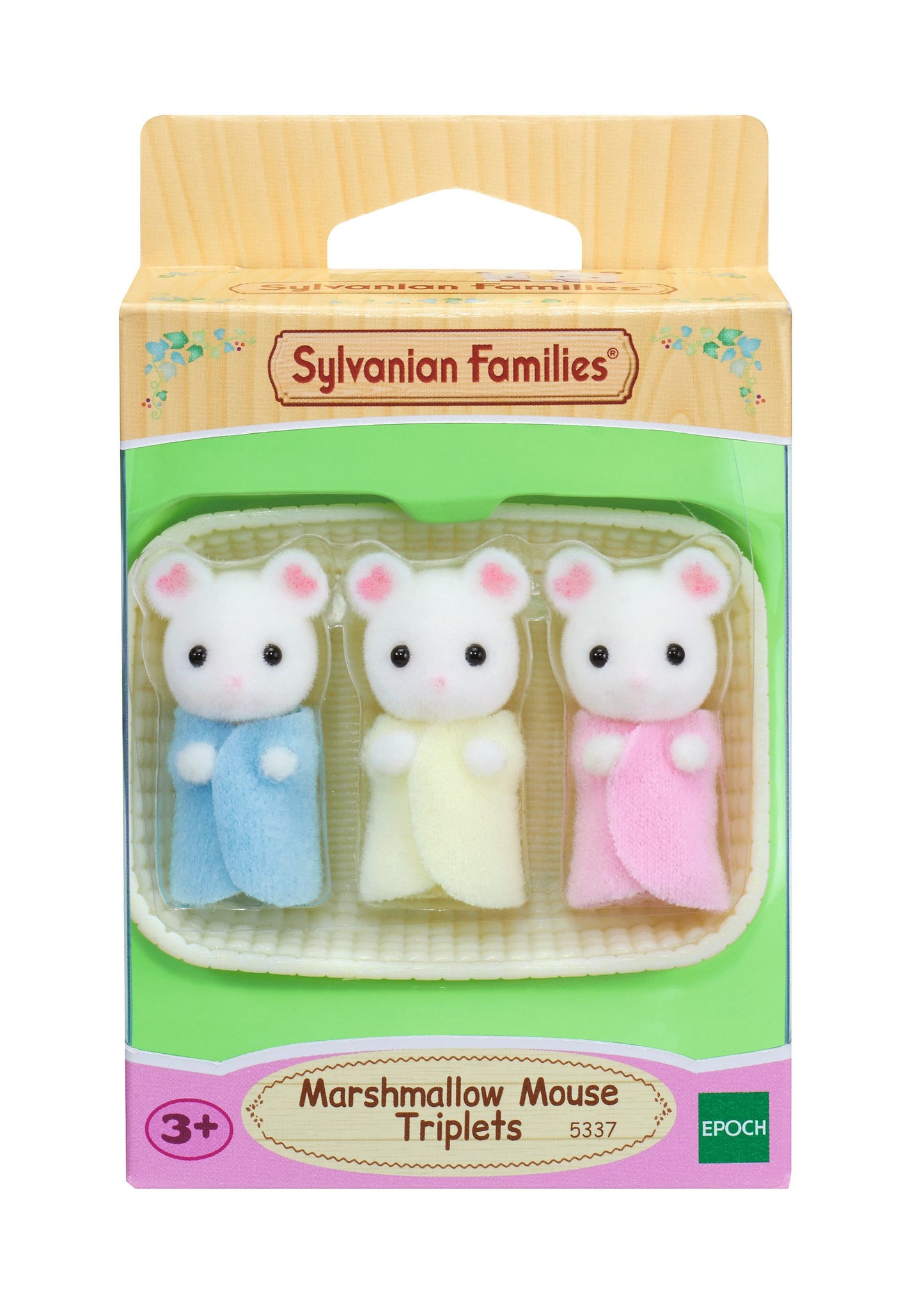 Sylvanian Trojaczki piankowych myszek