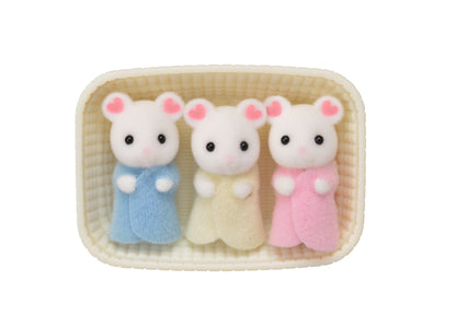 Sylvanian Trojaczki piankowych myszek