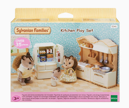 SYLVANIAN Wiejska kuchnia z lodówką