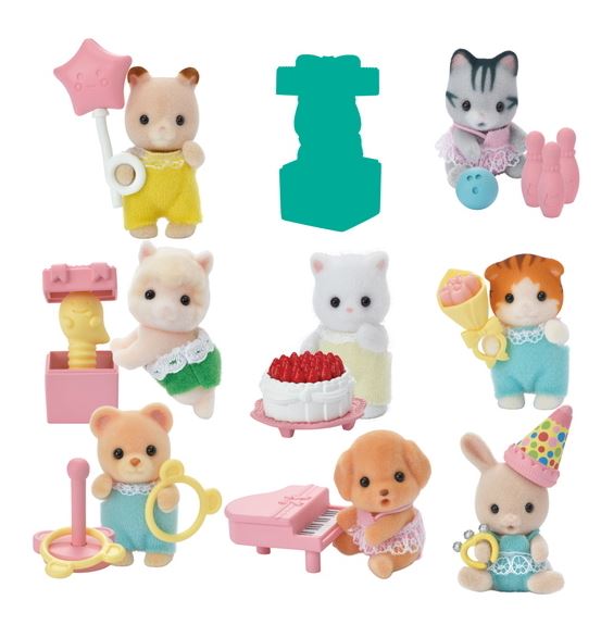 SYLVANIAN Baby Party 24szt/box 05463 05464