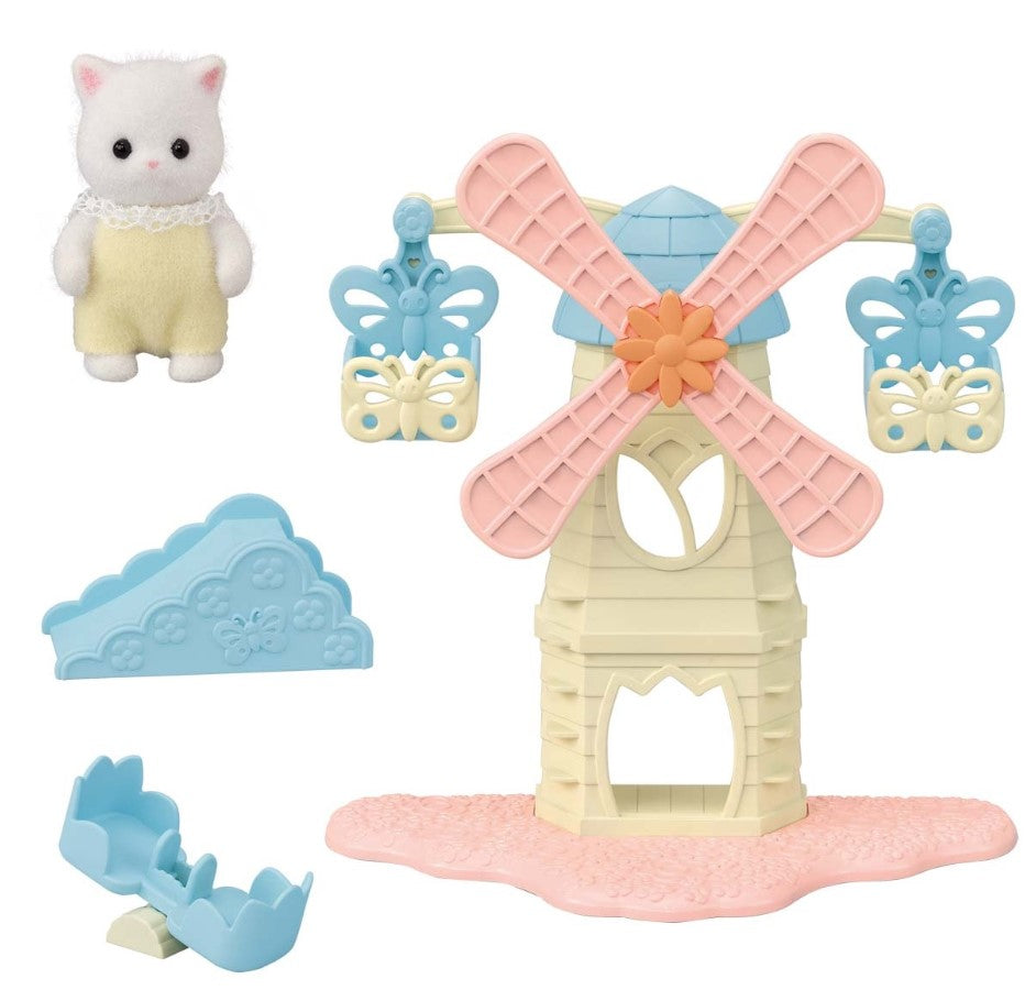 SYLVANIAN Wiatrak z karuzelą zest+fig.05526 55267