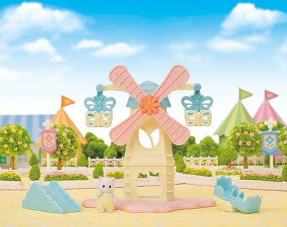 SYLVANIAN Wiatrak z karuzelą zest+fig.05526 55267
