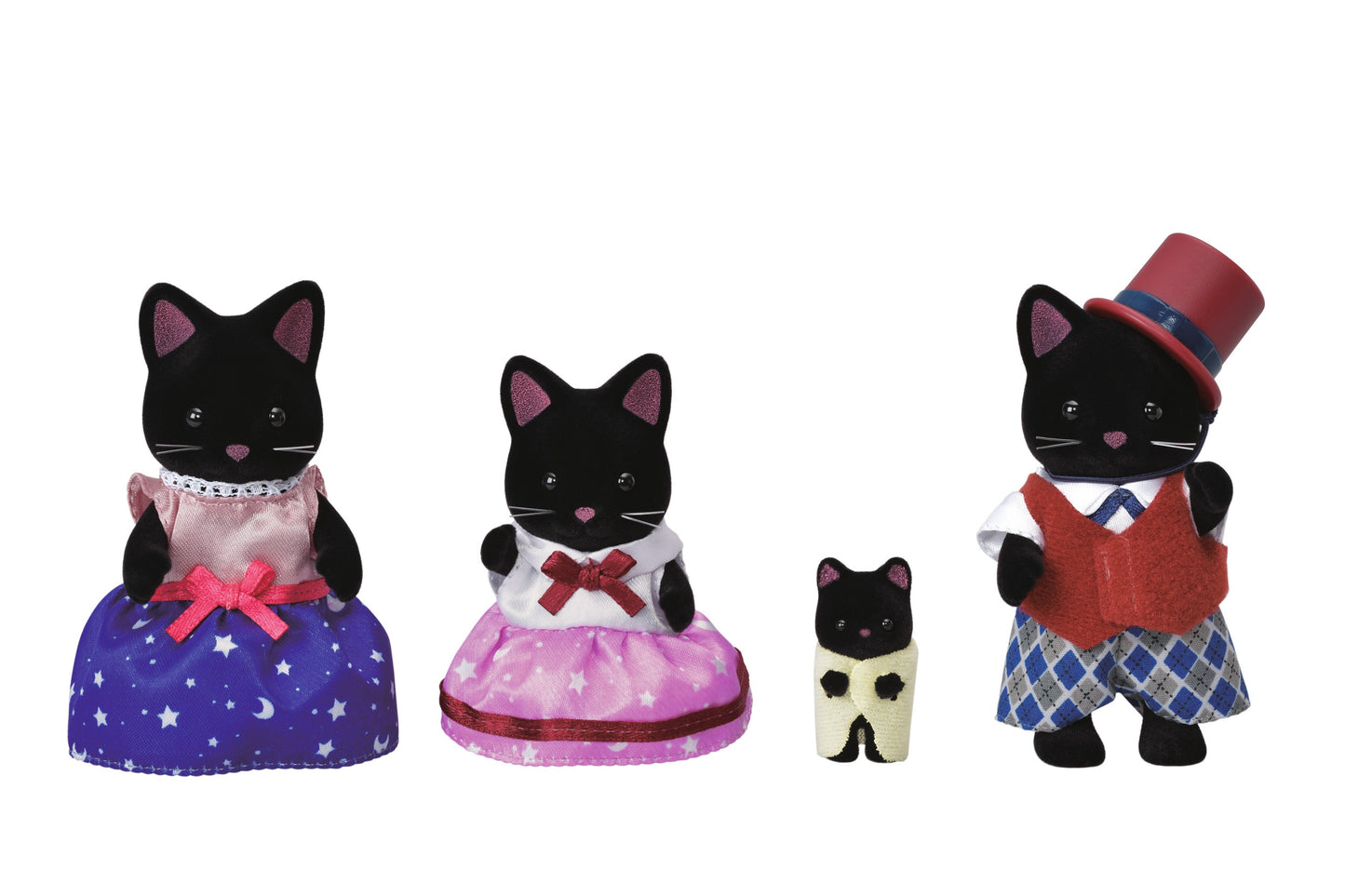 SYLVANIAN Rodzina czarnych kotków 05530