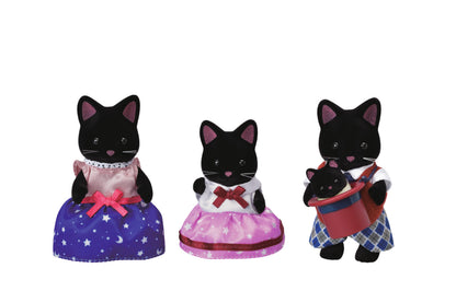 SYLVANIAN Rodzina czarnych kotków 05530