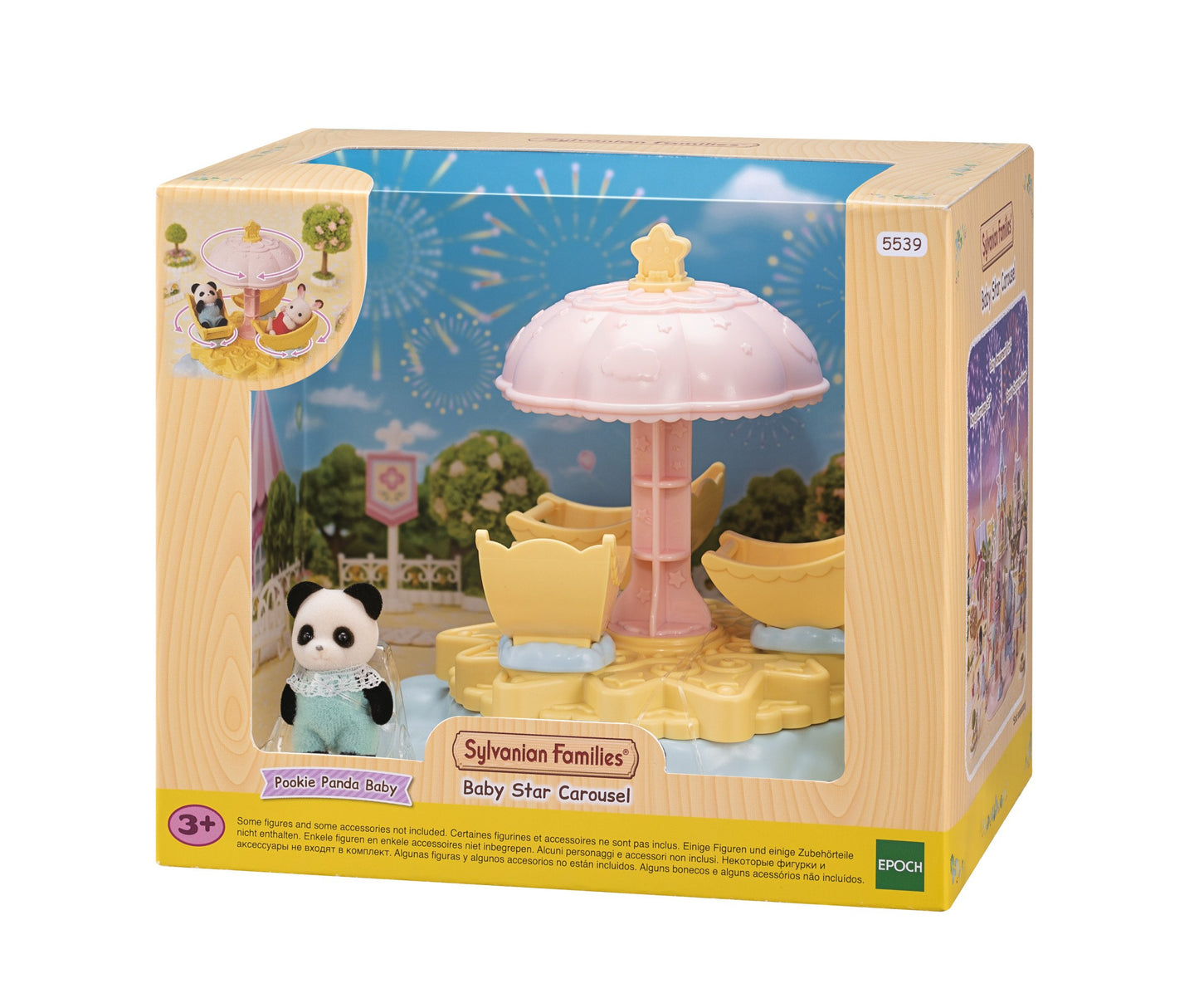 Sylvanian Zabawna karuzela gwiazda