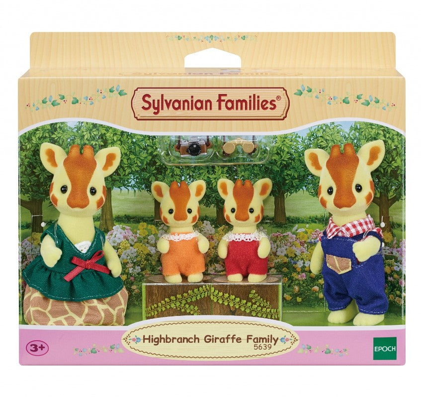 SYLVANIAN rodzina żyraf z długą szyją 05639 56394