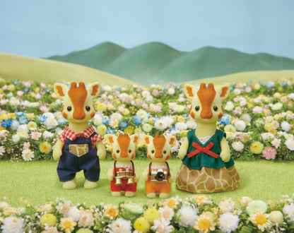 SYLVANIAN rodzina żyraf z długą szyją 05639 56394