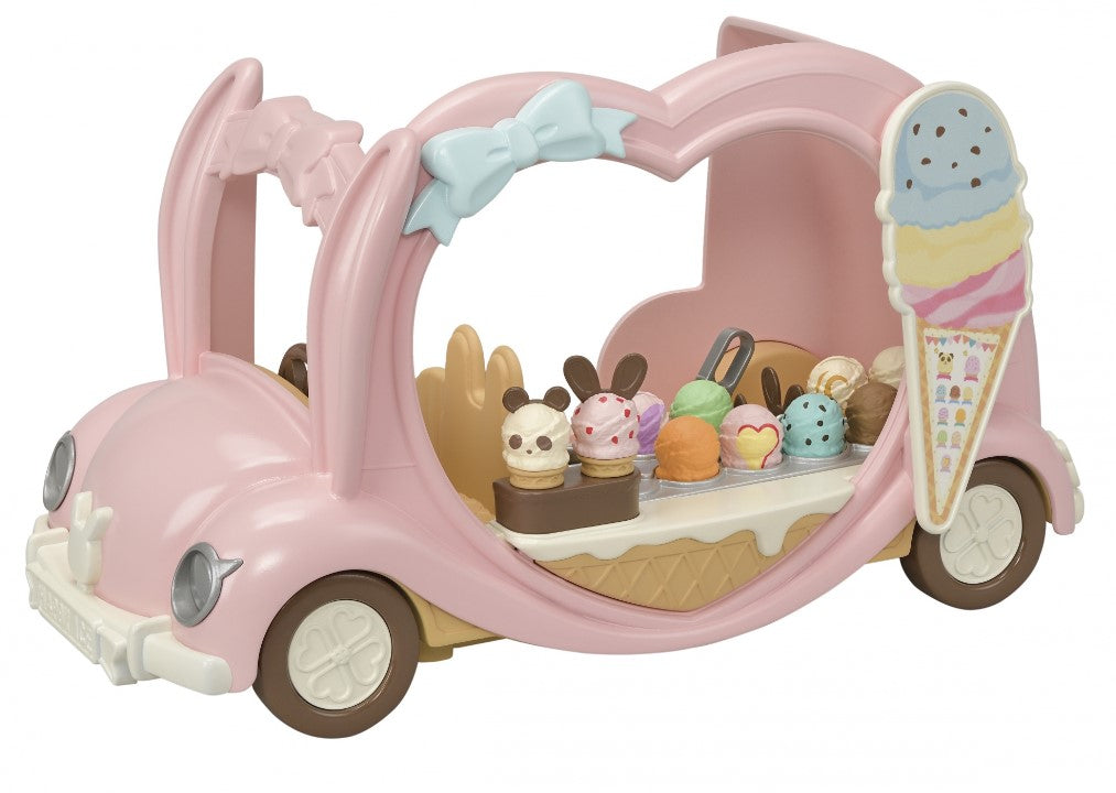Sylvanian Families Wesoły samochód z lodami