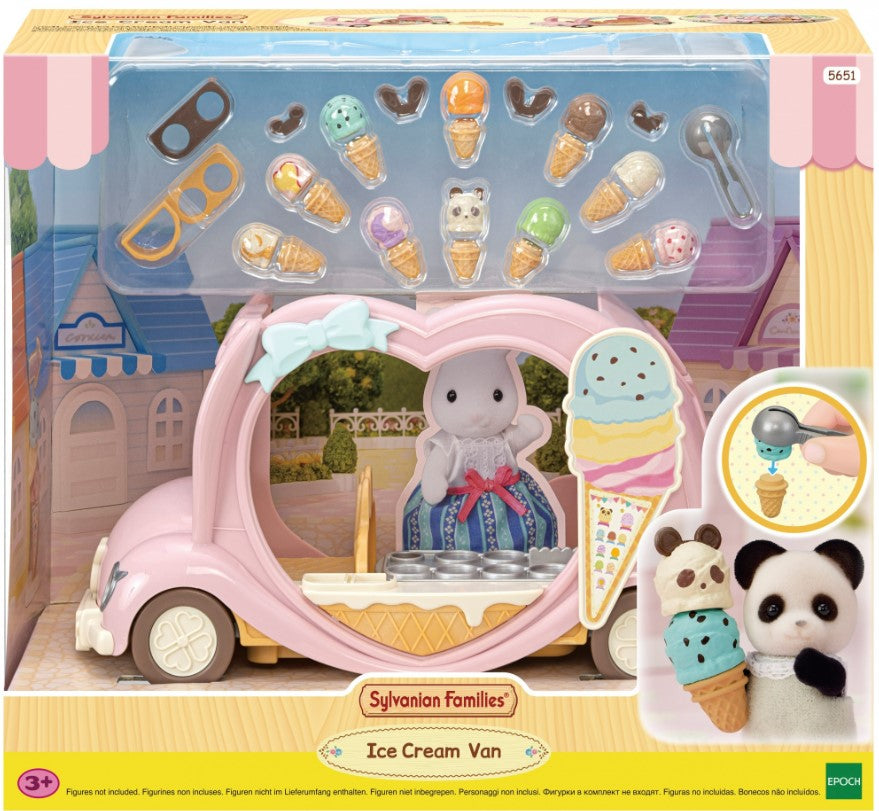 Sylvanian Families Wesoły samochód z lodami