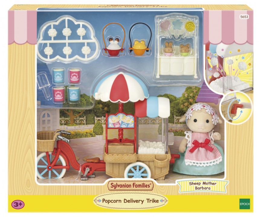 SYLVANIAN Obwoźny sklepik z popcornem 05653