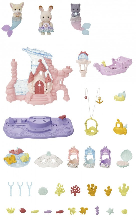 Sylvanian families pałac małych syrenek