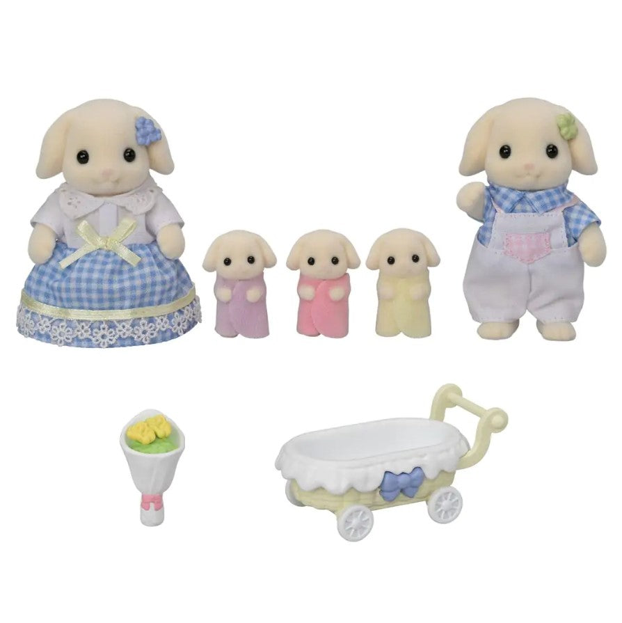 Sylvanian Families Flora rodzinka królików