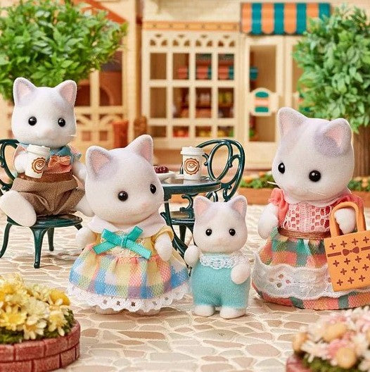 Sylvanian families kocia rodzinka latte