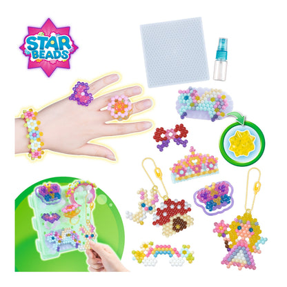 Aquabeads świat wróżek koraliki gwiazdki