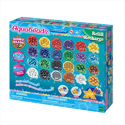 AQUABEADS Koraliki błyszczące zest.uzup.31995