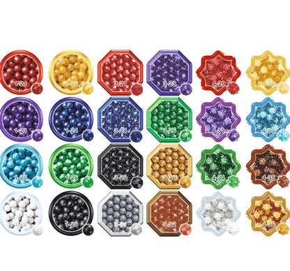 AQUABEADS Koraliki błyszczące zest.uzup.31995