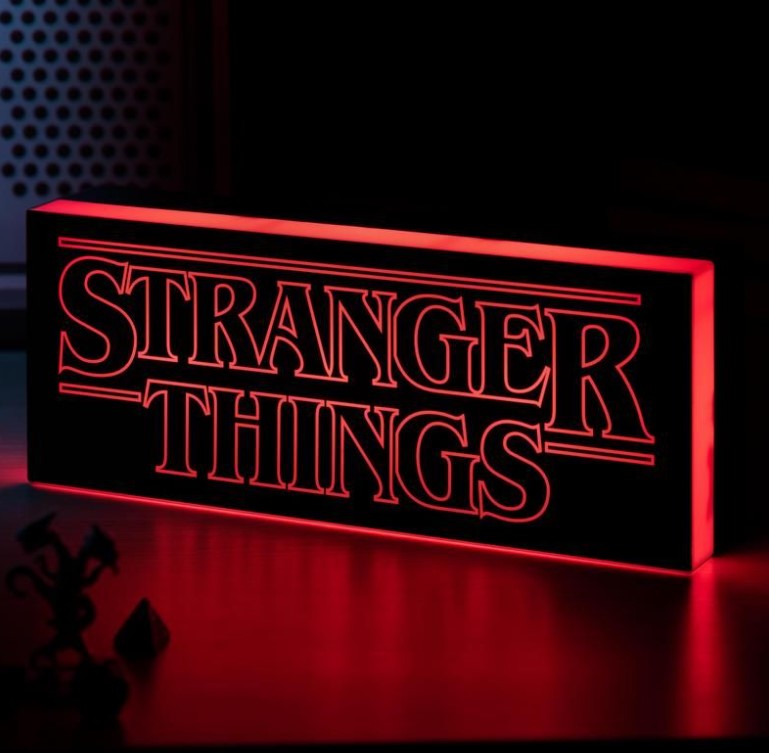 STRANGER THINGS logo świecące 93586