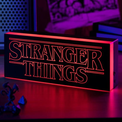 STRANGER THINGS logo świecące 93586