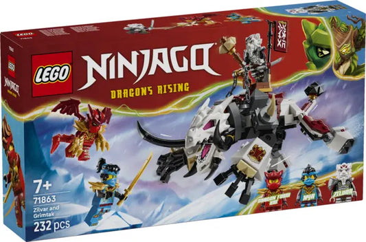 Lego Ninjago - Zilvar i smocza bestia Grimtak