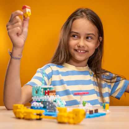 Klocki wafle mini Plaża 148 elementów