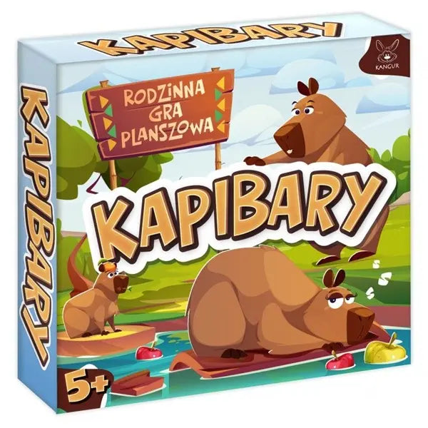 Kapibary. Rodzinna gra planszowa