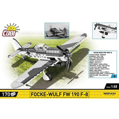 Klocki Historical Collection, World War II, Focke-Wulf FW 190 F-8